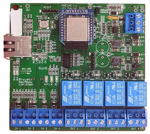 JVA Wi-Fi General Purpose IO (GPIO) Board
