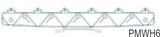JVA Horizontal 6 Strand Wall Top Bracket
