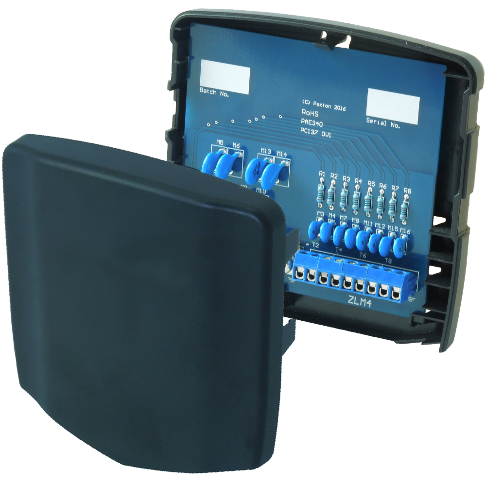 Four Channel Low Voltage Lightning Diverter to suit ZLM4