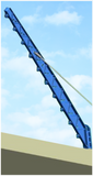 JVA 6 Line Plastic Bracket