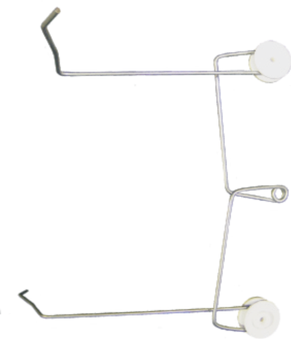 Off-Set Bracket Triple Bobbin (Live/Earth/Live) - Size of Wire 3/32" - per bundles of 10