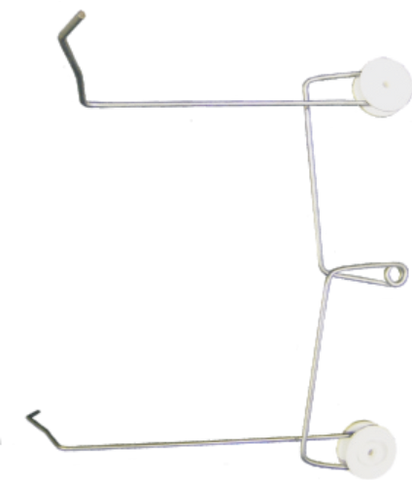 Off-Set Bracket Triple Bobbin (Live/Earth/Live) - Size of Wire 3/32" - per bundles of 10