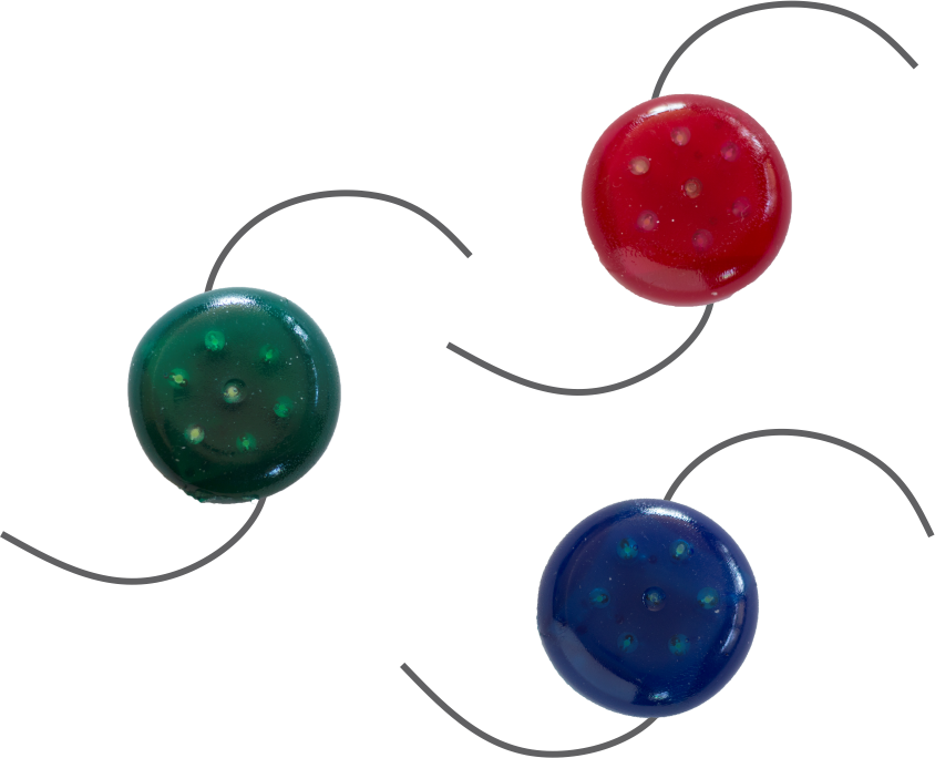 Fence Flashing Lights - Blue, Green or Red