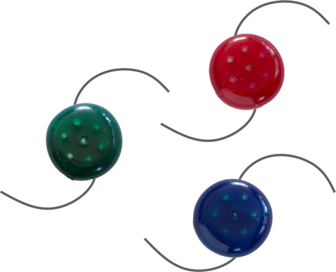 Fence Flashing Lights - Blue, Green or Red
