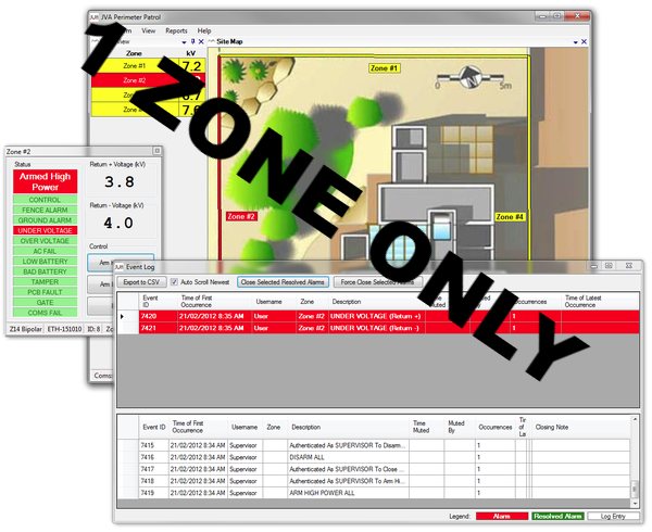 JVA Perimeter Patrol Pro: Extra Zone
