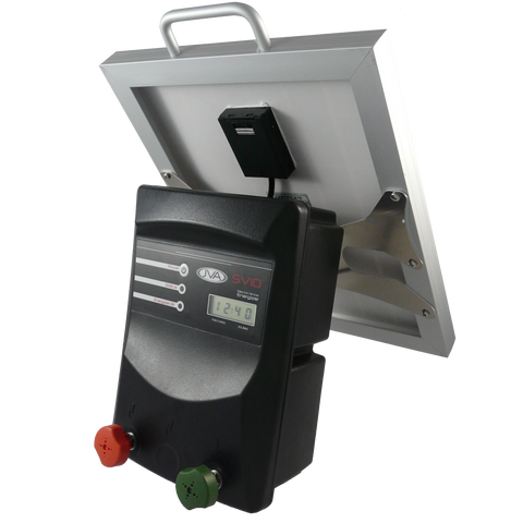 JVA SV10 Solar Electric Fence Energizer 1.1 Joule