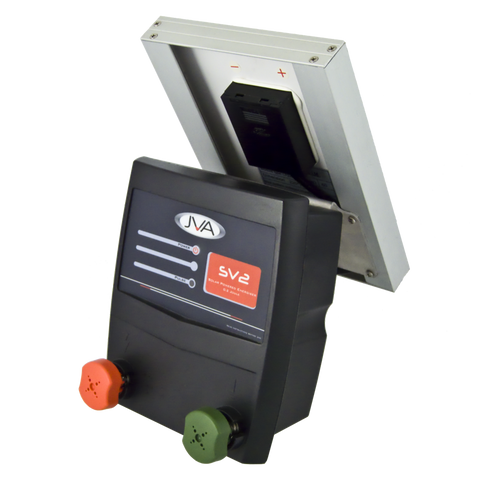 JVA SV2 Solar Electric Fence Energizer 0.2 Joule